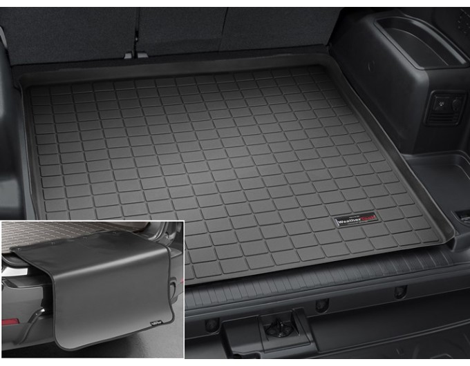 Коврик с защитой WeatherTech Black для Toyota 4Runner (mkV)(2 rows)(no Cargo Deck)(trunk behind 2 row) 2009→, цена: 12 432 грн.