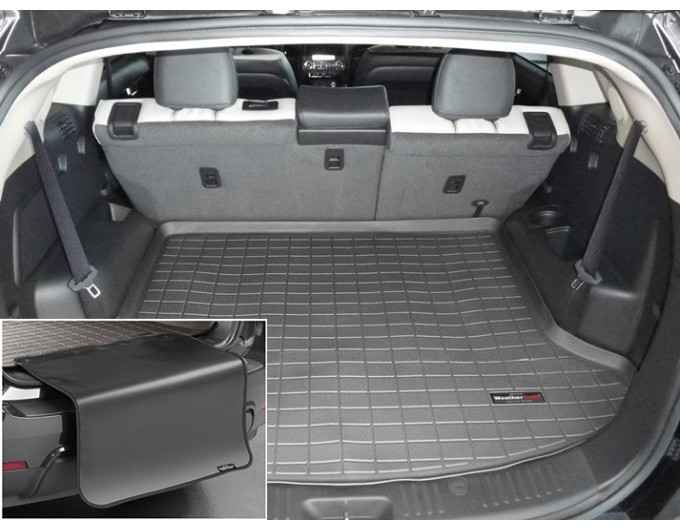Коврик с защитой WeatherTech Black для Kia Sorento (mkII)(3 rows)(trunk behind 2 row) 2011-2015, цена: 11 853 грн.