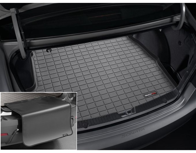 Коврик с защитой WeatherTech Black для Hyundai Sonata (mkVI)(not hybrid)(trunk) 2011-2014, цена: 12 432 грн.