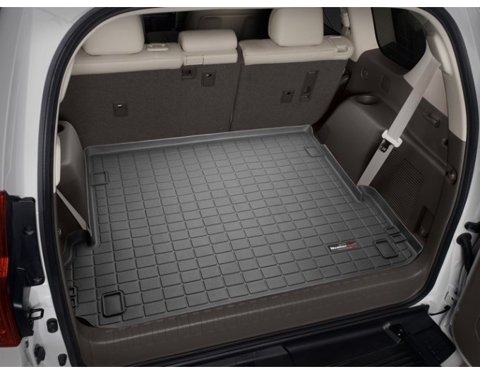 Коврик WeatherTech Black для Toyota Land Cruiser Prado (J150)(5 door)(3 rows); Lexus GX (mkII)(three-zone climate)(3 rows)(trunk behind 2 row) 2009→, цена: 7 362 грн.