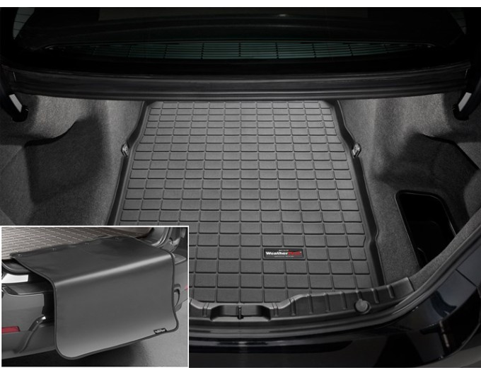 Коврик с защитой WeatherTech Black для BMW 5-series (F10)(sedan)(not hybrid)(trunk) 2010-2016, цена: 13 012 грн.