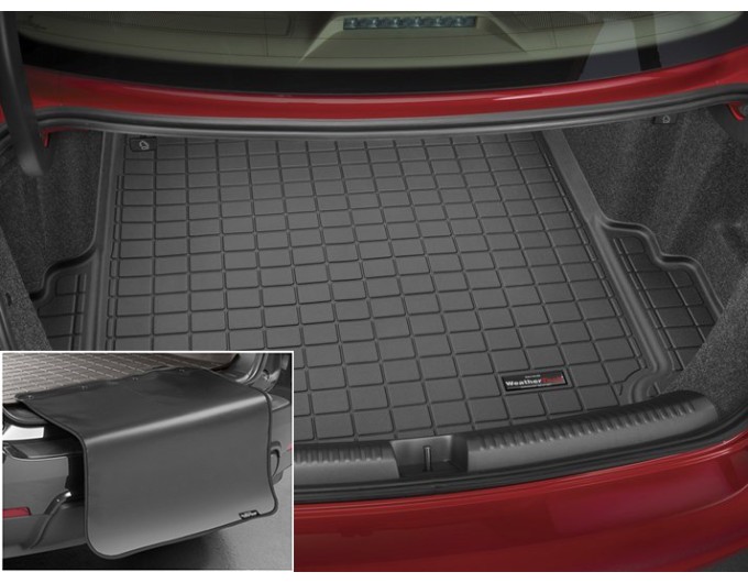Коврик с защитой WeatherTech Black для Volkswagen Jetta (mkVI)(sedan)(not TD/TDI)(trunk) 2011-2018, цена: 12 432 грн.
