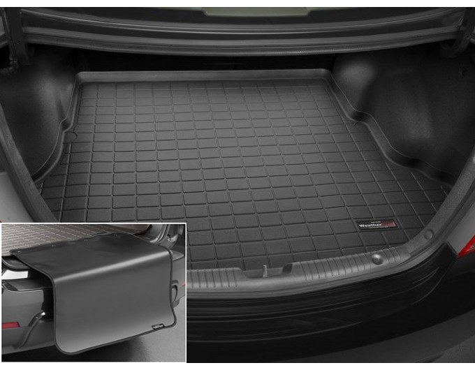 Коврик с защитой WeatherTech Black для Hyundai Accent (mkIV)(sedan)(trunk) 2012-2016, цена: 12 432 грн.