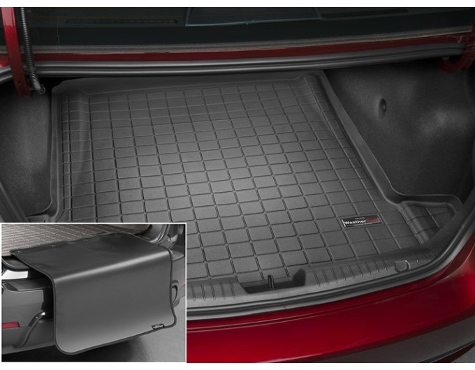 Коврик с защитой WeatherTech Black для Chevrolet Cruze (mkI)(sedan)(not turbo diesel)(trunk) 2011-2016, цена: 11 853 грн.