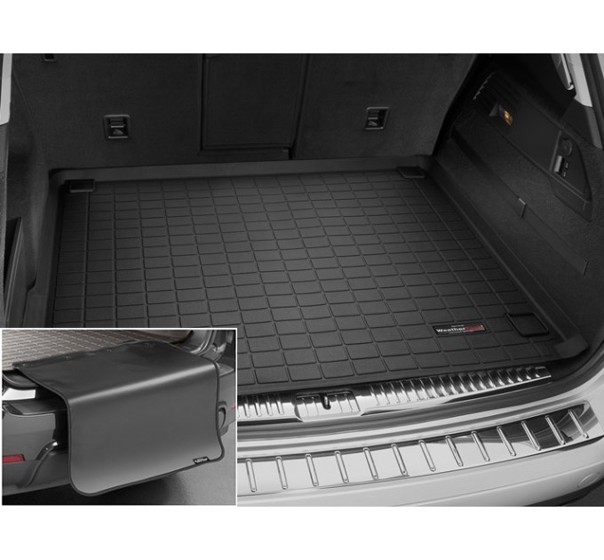 Коврик с защитой WeatherTech Black для Volkswagen Touareg (mkII)(trunk) 2010-2018, цена: 12 209 грн.