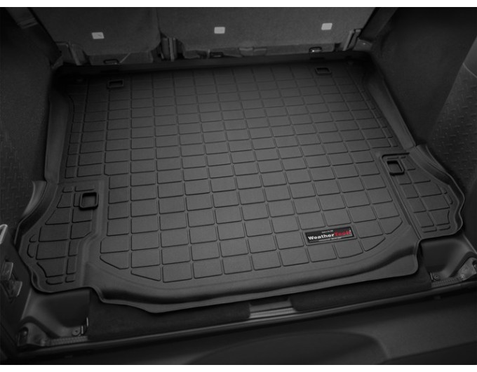 Коврик WeatherTech Black для Jeep Wrangler (JK)(unlimited)(5 door)(trunk behind 2 row) 2011-2014, цена: 6 692 грн.