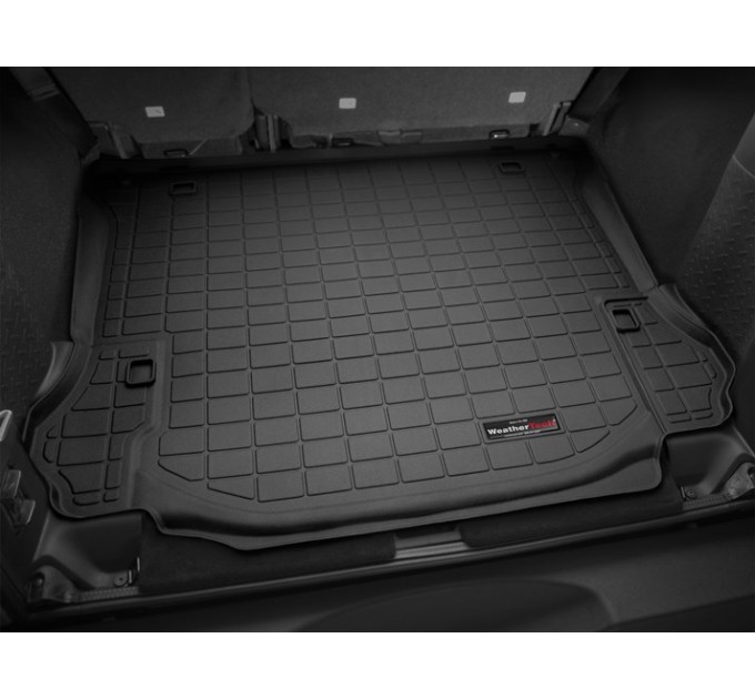 Коврик WeatherTech Black для Jeep Wrangler (JK)(unlimited)(5 door)(trunk behind 2 row) 2011-2014, цена: 6 512 грн.