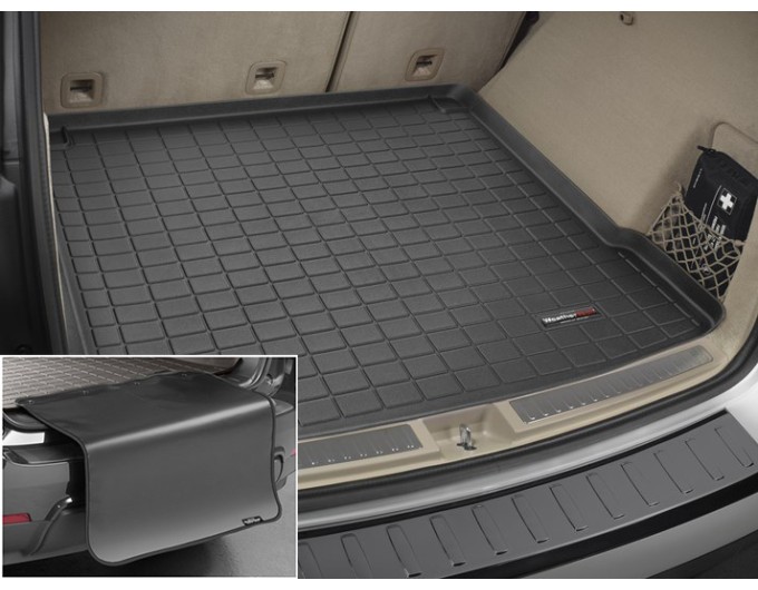 Коврик с защитой WeatherTech Black для Mercedes-Benz GLE/ML-Class (W166)(not hybrid)(trunk behind 2 row) 2011-2019, цена: 13 012 грн.