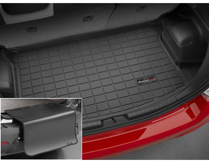 Коврик с защитой WeatherTech Black для Toyota Yaris (mkIII)(trunk) 2011-2018, цена: 11 853 грн.