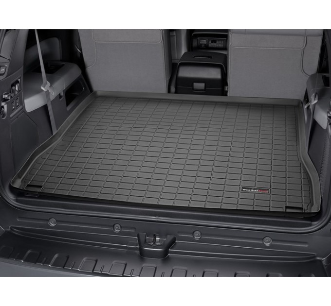 Коврик WeatherTech Black для Toyota Sequoia (mkII)(trunk behind 2 row) 2007-2022, цена: 7 596 грн.