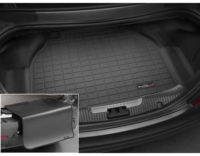 Коврик с защитой WeatherTech Black для Jaguar XJ (X351)(trunk) 2010-2015, цена: 13 012 грн.