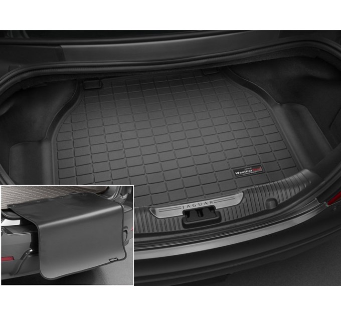 Коврик с защитой WeatherTech Black для Jaguar XJ (X351)(trunk) 2010-2015, цена: 12 209 грн.