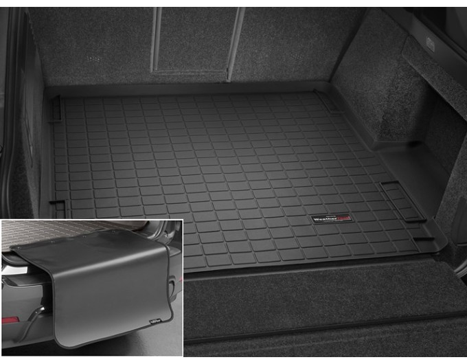 Коврик с защитой WeatherTech Black для Land Rover Range Rover (mkIV)(not PHEV)(trunk behind 2 row) 2012-2021, цена: 13 012 грн.