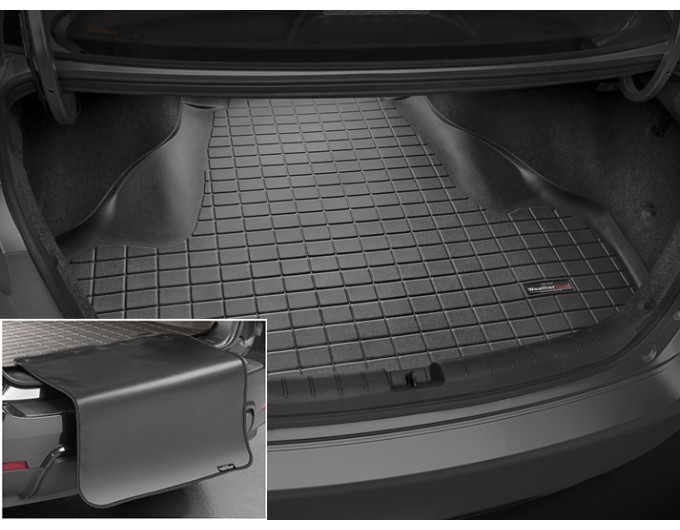 Коврик с защитой WeatherTech Black для Honda Accord (mkIX)(sedan & coupe)(not hybrid)(trunk) 2012-2017, цена: 11 853 грн.