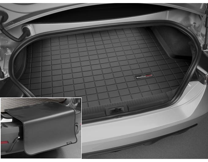 Коврик с защитой WeatherTech Black для Toyota GT86; Subaru BRZ; Scion FR-S (mkI)(no subwoofer)(trunk) 2012-2020, цена: 12 821 грн.
