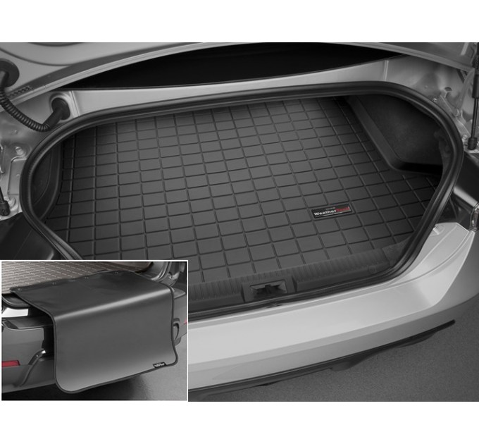 Коврик с защитой WeatherTech Black для Toyota GT86; Subaru BRZ; Scion FR-S (mkI)(no subwoofer)(trunk) 2012-2020, цена: 8 493 грн.