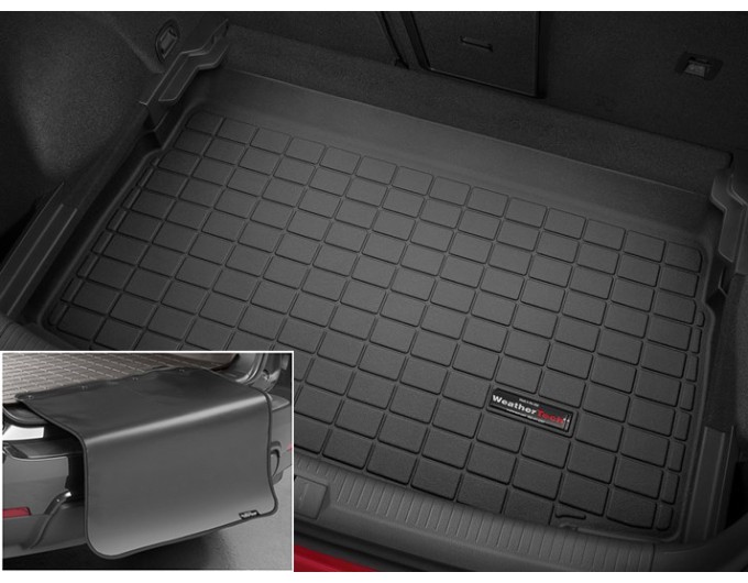Коврик с защитой WeatherTech Black для Volkswagen Golf (mkVII)(hatch)(trunk lower) 2012→, цена: 11 853 грн.