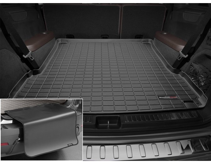 Коврик с защитой WeatherTech Black для Mercedes-Benz GLS/GL-Class (X166)(trunk behind 2 row) 2012→, цена: 13 012 грн.
