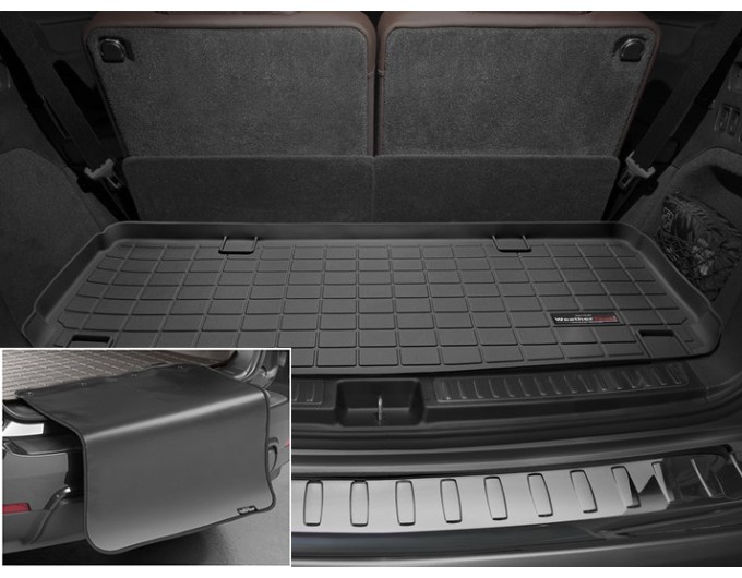 Коврик с защитой WeatherTech Black для Mercedes-Benz GLS/GL-Class (X166)(trunk behind 3 row) 2012→, цена: 11 853 грн.