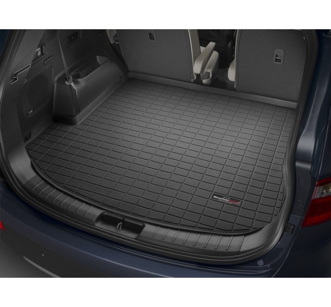 Коврик WeatherTech Black для Hyundai Grand Santa Fe (mkIII)(trunk behind 2 row) 2013-2018, цена: 7 156 грн.