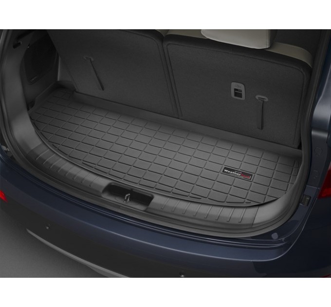 Коврик WeatherTech Black для Hyundai Grand Santa Fe (mkIII)(trunk behind 3 row) 2013-2018, цена: 5 860 грн.