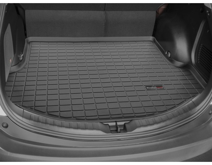 Коврик WeatherTech Black для Toyota RAV4 (mkIV)(with tire repair kit)(trunk) 2012-2018, цена: 6 692 грн.