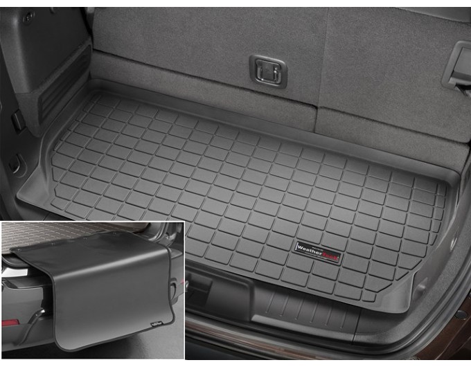Коврик с защитой WeatherTech Black для Chevrolet Traverse; Buick Enclave (mkI)(trunk behind 3 row) 2008-2017, цена: 11 284 грн.