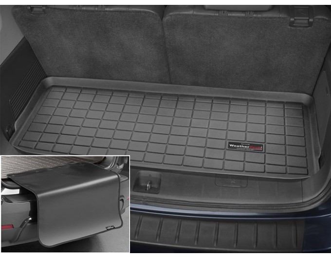 Коврик с защитой WeatherTech Black для Subaru Tribeca (mkI)(trunk behind 3 row) 2005-2014, цена: 11 284 грн.