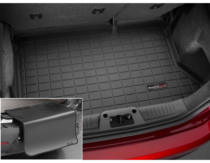 Коврик с защитой WeatherTech Black для Ford Fiesta (mkVI)(hatch)(not ST)(no multi-level floor)(trunk) 2009-2019 (USA), цена: 11 284 грн.