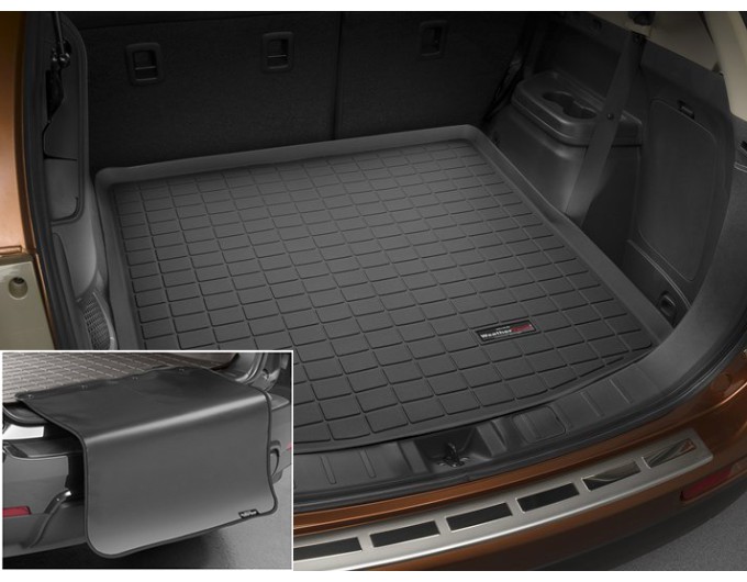 Коврик с защитой WeatherTech Black для Mitsubishi Outlander (mkIII)(trunk behind 2 row) 2012-2021, цена: 11 853 грн.