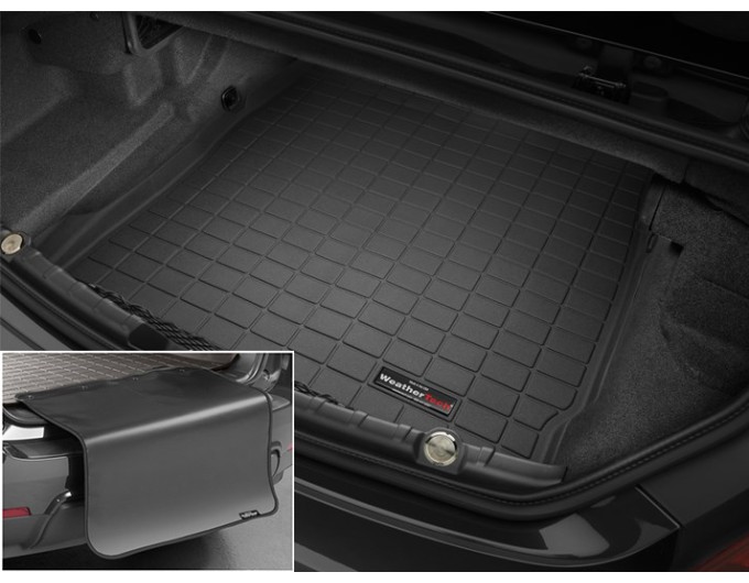 Коврик с защитой WeatherTech Black для BMW 6-series (F13)(cabrio)(trunk) 2011-2018, цена: 12 432 грн.