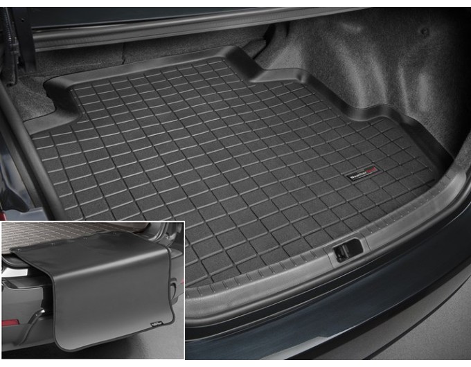 Коврик с защитой WeatherTech Black для Toyota Corolla (mkXI)(E140)(sedan)(trunk) 2013-2019, цена: 11 853 грн.