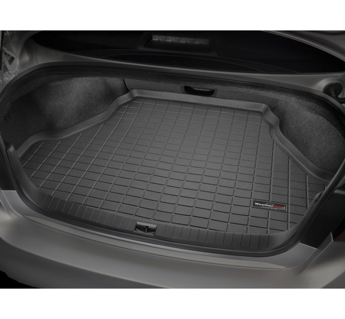 Коврик WeatherTech Black для Infiniti Q50 (mkI)(3.0t)(with spare tire)(trunk) 2014→, цена: 7 156 грн.