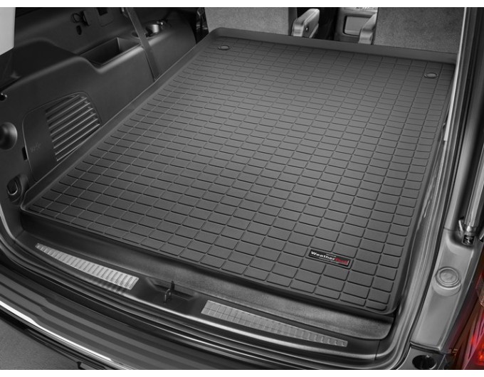Коврик WeatherTech Black для Cadillac Escalade ESV (mkIII); Chevrolet Suburban (mkXI)(trunk behind 2 row) 2015→, цена: 7 810 грн.