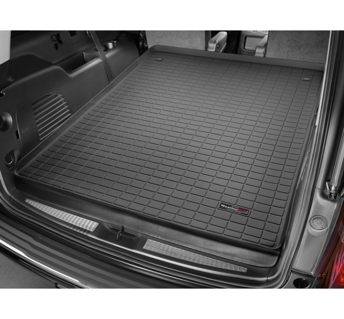 Коврик WeatherTech Black для Cadillac Escalade ESV (mkIII); Chevrolet Suburban (mkXI)(trunk behind 2 row) 2015→, цена: 7 596 грн.