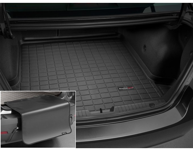 Коврик с защитой WeatherTech Black для Chevrolet Cruze (mkI)(sedan)(turbo diesel)(trunk) 2011-2016, цена: 11 853 грн.
