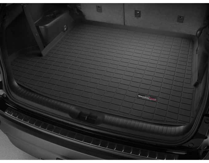 Коврик WeatherTech Black для Toyota Highlander (mkIII)(no Vacuum System)(trunk behind 2 row) 2013-2019, цена: 7 362 грн.