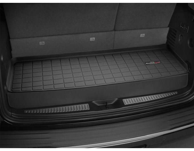 Коврик WeatherTech Black для Cadillac Escalade (mkIV); Chevrolet Tahoe (mkIV)(3 rows)(trunk behind 3 row) 2015→, цена: 6 021 грн.