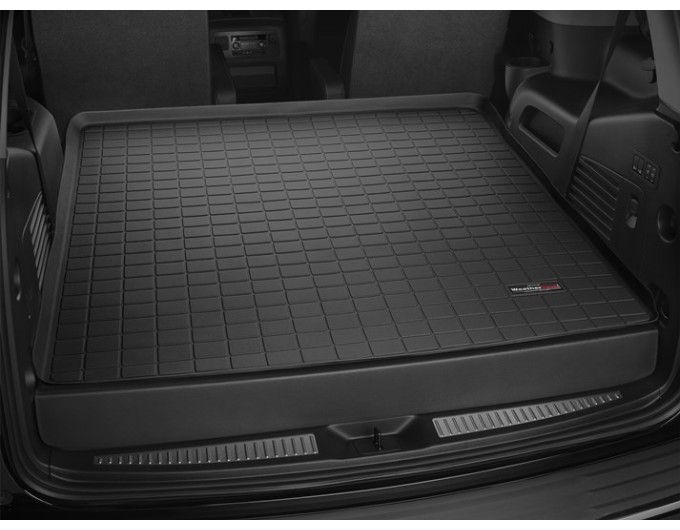 Коврик WeatherTech Black для Cadillac Escalade (mkIV); Chevrolet Tahoe (mkIV)(3 rows)(trunk behind 2 row) 2015→, цена: 7 362 грн.