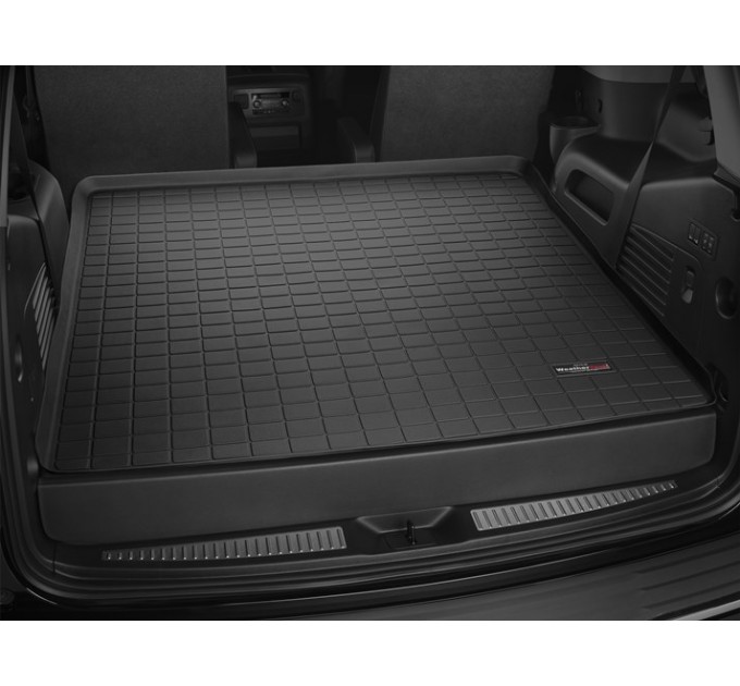 Коврик WeatherTech Black для Cadillac Escalade (mkIV); Chevrolet Tahoe (mkIV)(3 rows)(trunk behind 2 row) 2015→, цена: 7 156 грн.