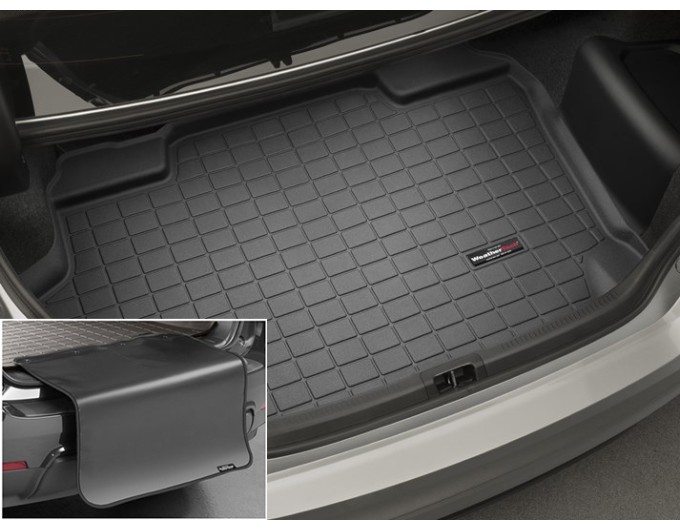 Коврик с защитой WeatherTech Black для Toyota Camry (XV50)(hybrid)(trunk) 2011-2017, цена: 11 853 грн.