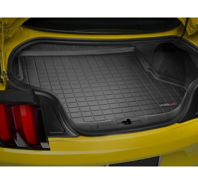 Коврик WeatherTech Black для Ford Mustang (mkVI)(no subwoofer)(trunk) 2015→, цена: 7 156 грн.