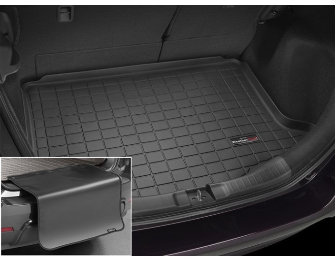 Коврик с защитой WeatherTech Black для Honda Jazz/Fit (mkIII)(trunk) 2015→, цена: 11 853 грн.