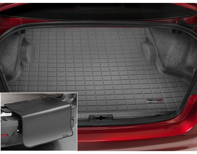 Коврик с защитой WeatherTech Black для Subaru Legacy (mkVI)(sedan)(trunk) 2015→, цена: 12 432 грн.
