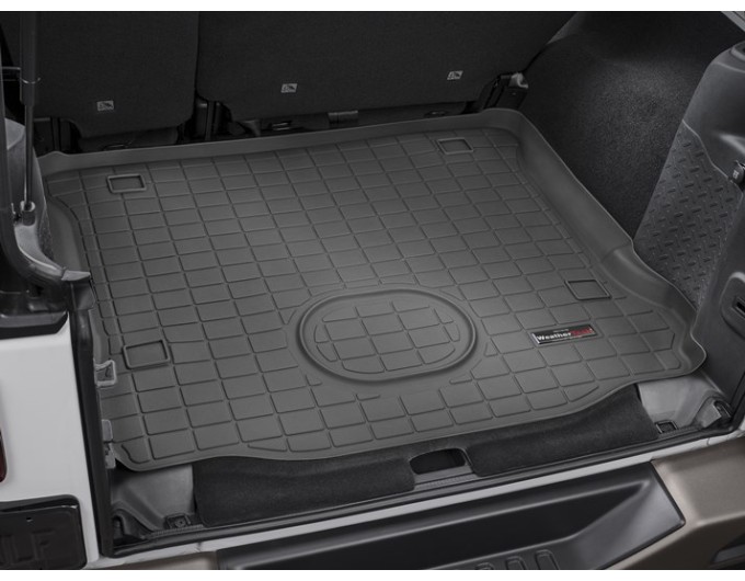 Коврик Weathertech Black для Jeep Wrangler Unlimited (JK)(trunk behind 2 row) 2015-2018, ціна: 6 692 грн.