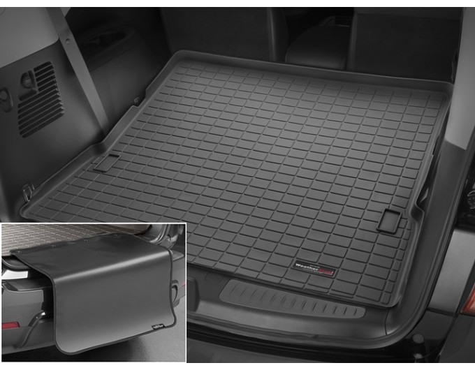 Коврик с защитой WeatherTech Black для Infiniti QX80 / QX56 (mkII) 2011→; Nissan Armada (mkII)(trunk behind 2 row) 2017→, цена: 12 432 грн.