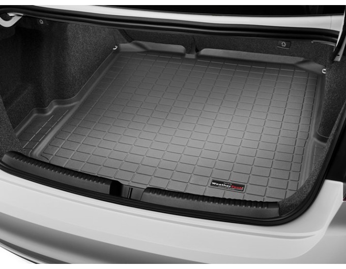 Коврик WeatherTech Black для Volkswagen Jetta (mkVI)(sedan)(TD or TDI)(trunk) 2011-2018, цена: 7 362 грн.