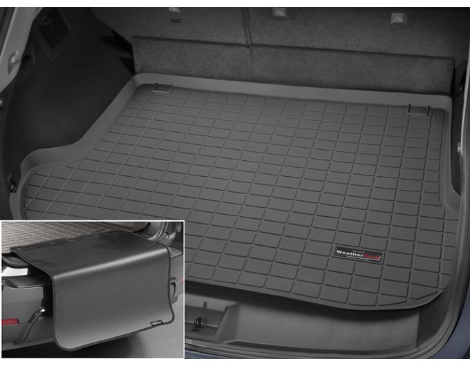 Коврик с защитой WeatherTech Black для Nissan Murano (mkIII)(trunk behind 2 row) 2015→, цена: 12 432 грн.