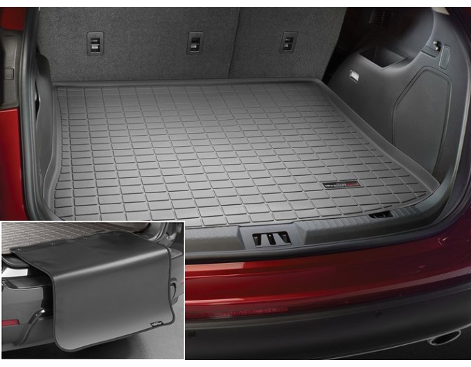 Коврик с защитой WeatherTech Black для Ford Edge (mkII)(trunk behind 2 row) 2014→, цена: 12 432 грн.