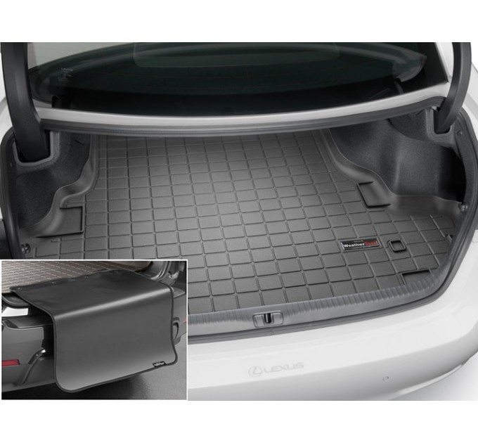 Коврик с защитой WeatherTech Black для Lexus RC (mkI)(no Performance Package)(trunk) 2014→, цена: 10 110 грн.